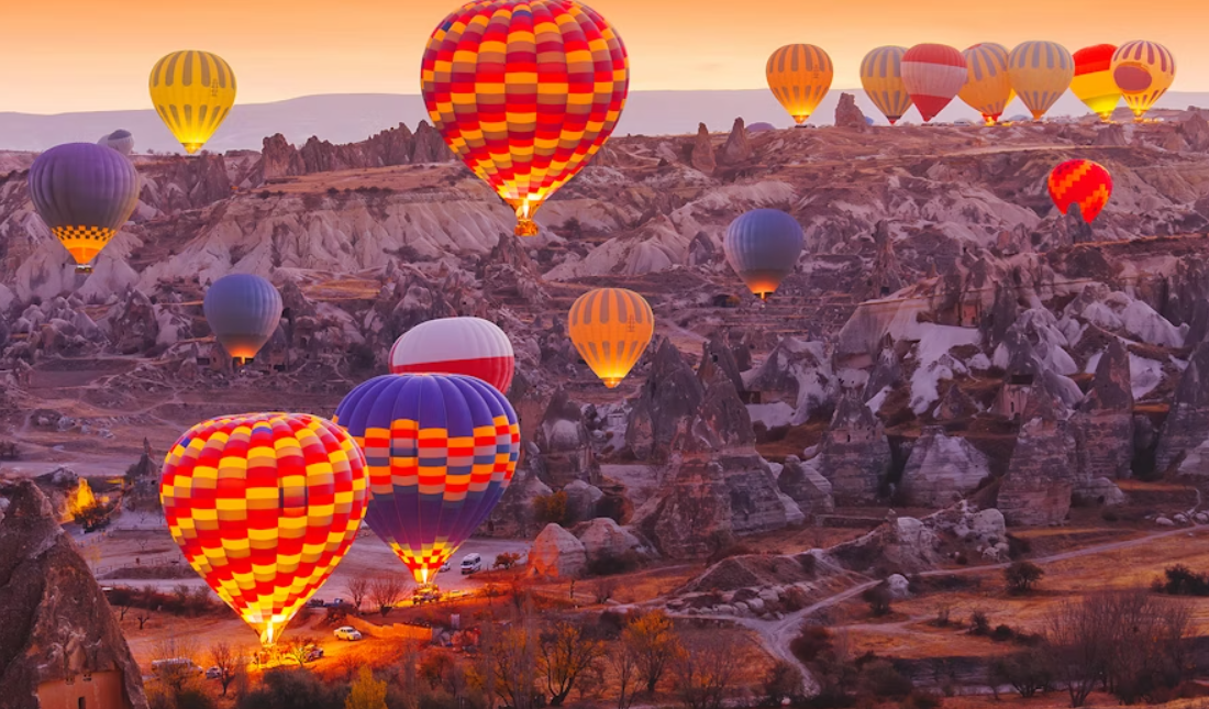 Sıcak Hava Balonu Yolculuğu